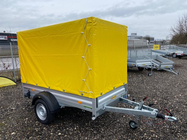 Humbaur HA 132513 mit KV, Hochplane 160 cm, 100 km/h 1300 kg, 2510 x 1310 x 350mm - Remolque de coche: foto 1 Humbaur HA 132513 mit KV, Hochplane 160 cm, 100 km/h 1300 kg, 2510 x 1310 x 350mm - Remolque de coche: foto 1