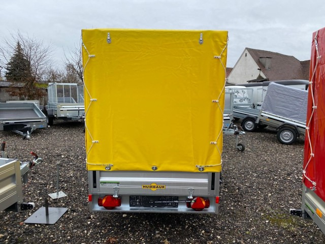Humbaur HA 132513 mit KV, Hochplane 160 cm, 100 km/h 1300 kg, 2510 x 1310 x 350mm - Remolque de coche: foto 4 Humbaur HA 132513 mit KV, Hochplane 160 cm, 100 km/h 1300 kg, 2510 x 1310 x 350mm - Remolque de coche: foto 4