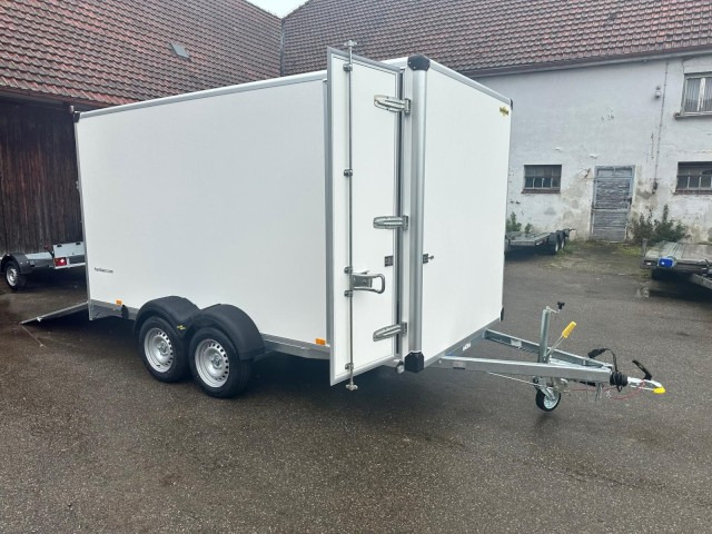 Humbaur Koffer HK 254018-20P FlexZurr, 2,5 to. 4060x1770x2000mm - Remolque caja cerrada: foto 1 Humbaur Koffer HK 254018-20P FlexZurr, 2,5 to. 4060x1770x2000mm - Remolque caja cerrada: foto 1