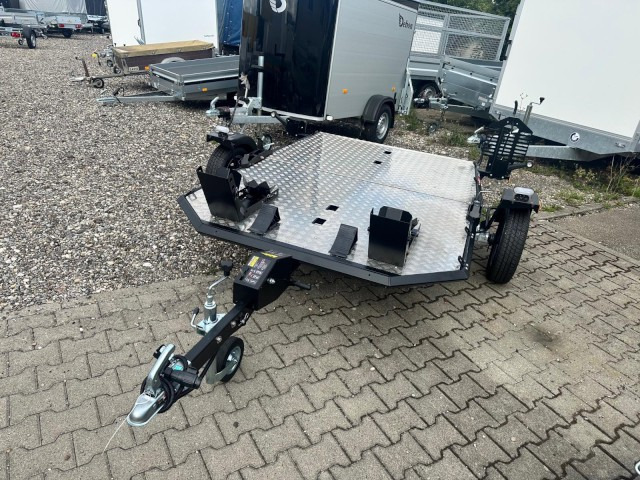 Lorries Motorradanhänger MT-2, 0,75 to. 240 x 174 cm, Alufelgen - Remolque para moto: foto 1 Lorries Motorradanhänger MT-2, 0,75 to. 240 x 174 cm, Alufelgen - Remolque para moto: foto 1
