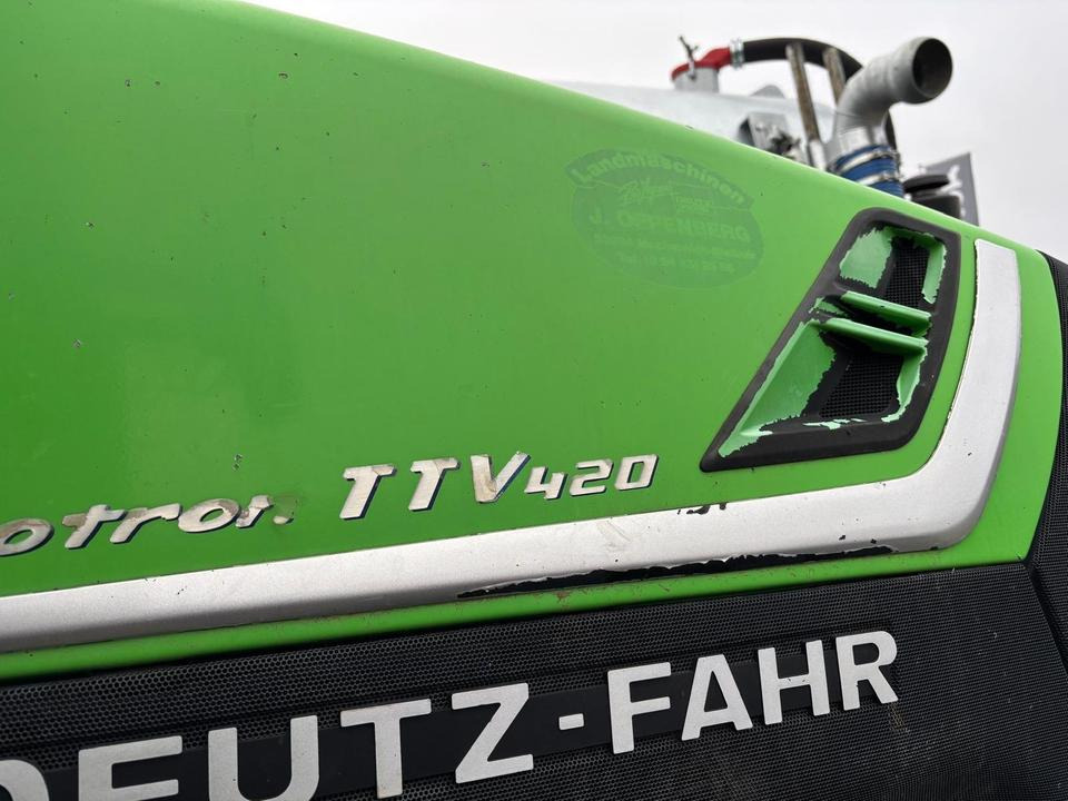 TTV 420 Deutz Fahr Taktor defekt Bastlerobjekt - Tractor: foto 4 TTV 420 Deutz Fahr Taktor defekt Bastlerobjekt - Tractor: foto 4