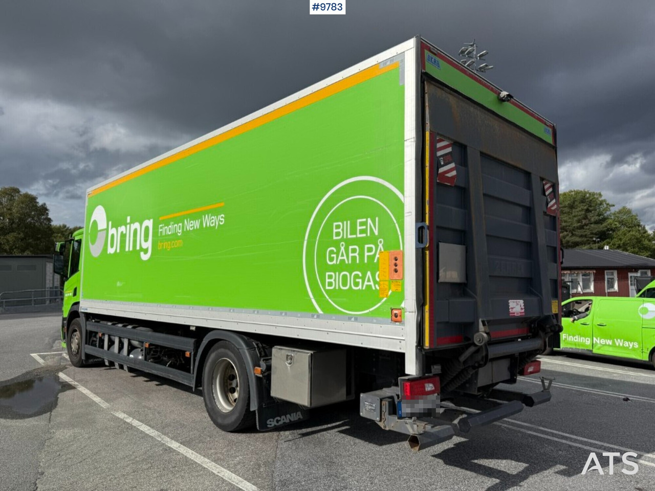 Box truck Scania P280 gas-powered - Camión caja cerrada: foto 3 Box truck Scania P280 gas-powered - Camión caja cerrada: foto 3