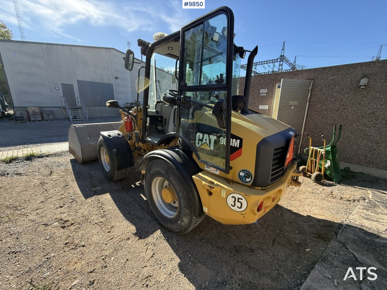 CAT 908M Wheel loader with Gears - Cargadora de ruedas: foto 5 CAT 908M Wheel loader with Gears - Cargadora de ruedas: foto 5