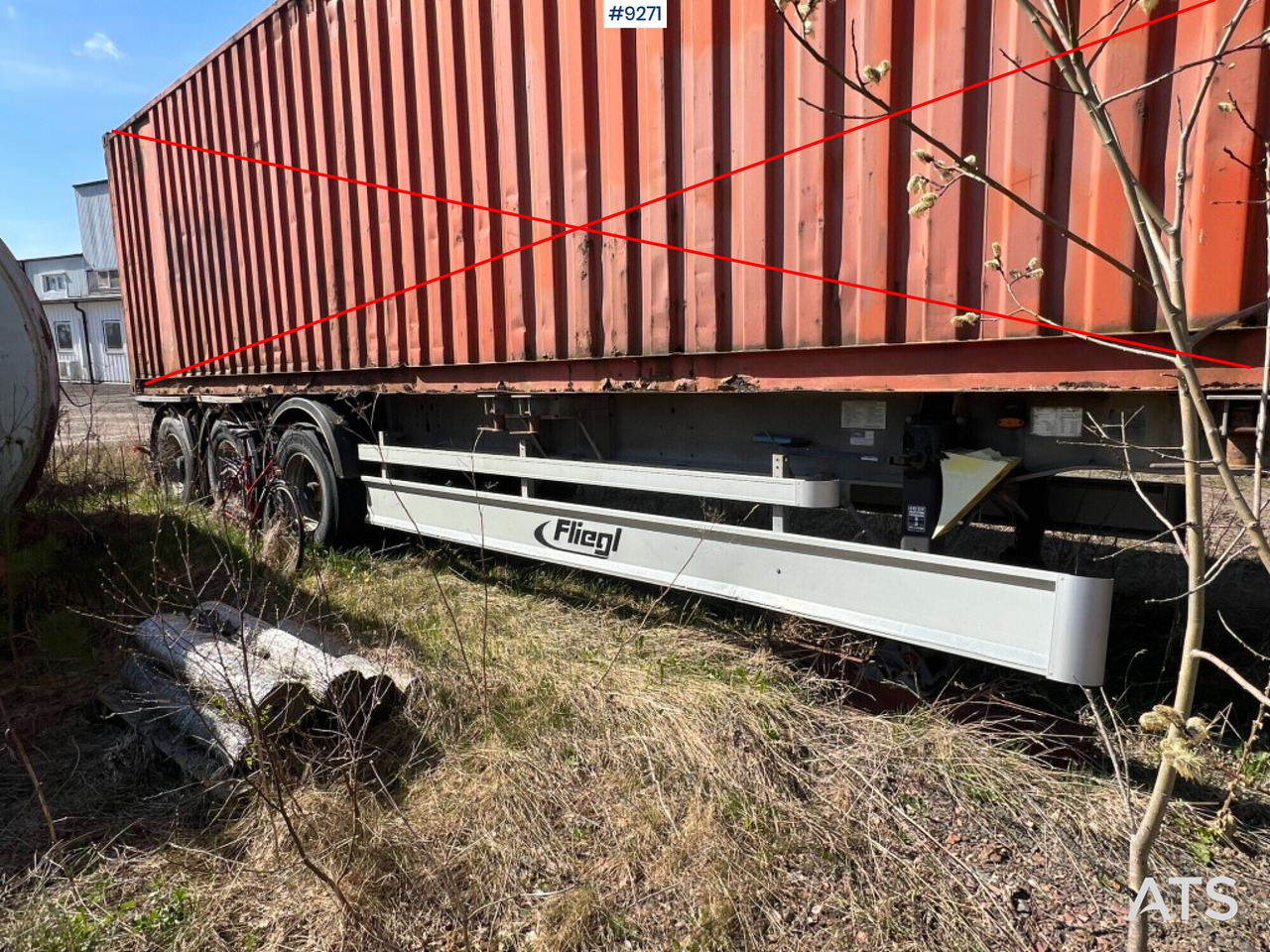 Container trailer- FLIEGL - Semirremolque portacontenedore/ Intercambiable: foto 2 Container trailer- FLIEGL - Semirremolque portacontenedore/ Intercambiable: foto 2