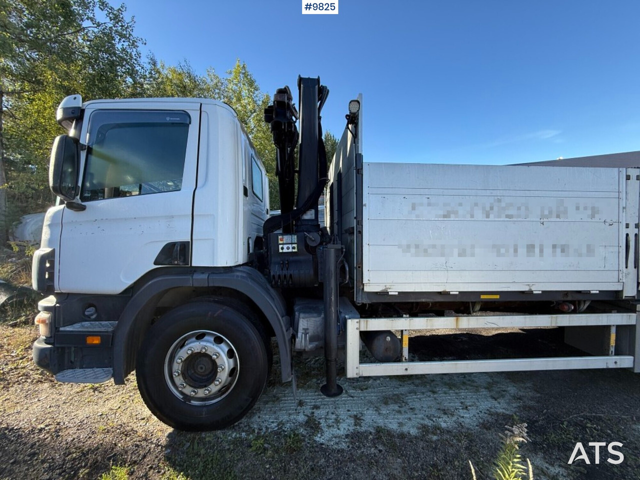 Leasing de  Crane truck Scania P94 230 with tail lift Crane truck Scania P94 230 with tail lift: foto 7 Leasing de  Crane truck Scania P94 230 with tail lift Crane truck Scania P94 230 with tail lift: foto 7