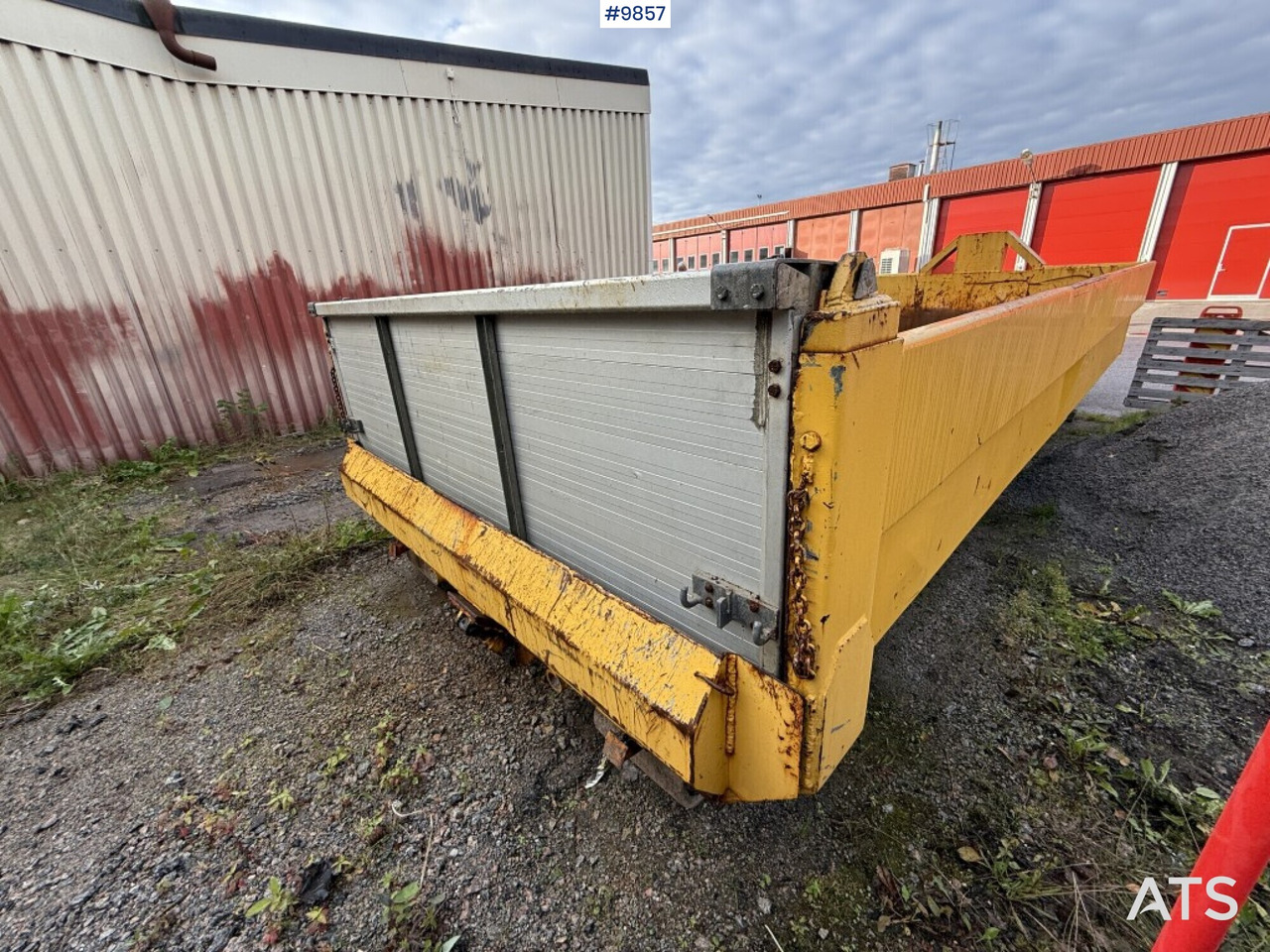 Gravel flatbed Zetterbergs - Contenedor de gancho: foto 5 Gravel flatbed Zetterbergs - Contenedor de gancho: foto 5