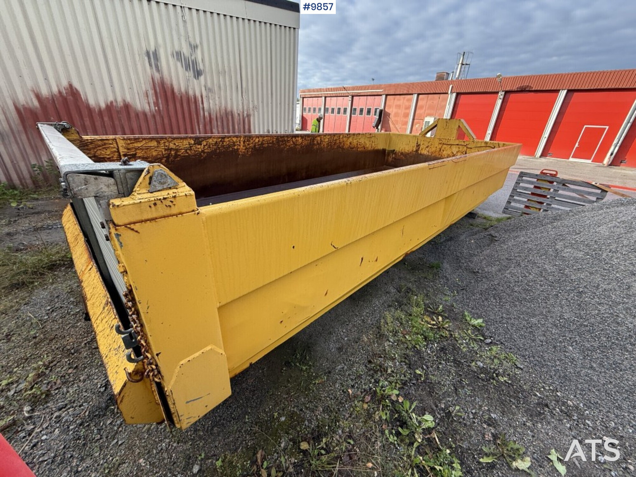 Gravel flatbed Zetterbergs - Contenedor de gancho: foto 4 Gravel flatbed Zetterbergs - Contenedor de gancho: foto 4