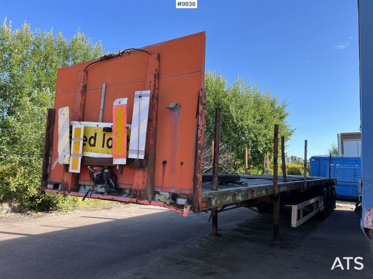 KILAFORS SVTPB3 129 trailer, Rep Objekt - Semirremolque plataforma/ Caja abierta: foto 4 KILAFORS SVTPB3 129 trailer, Rep Objekt - Semirremolque plataforma/ Caja abierta: foto 4