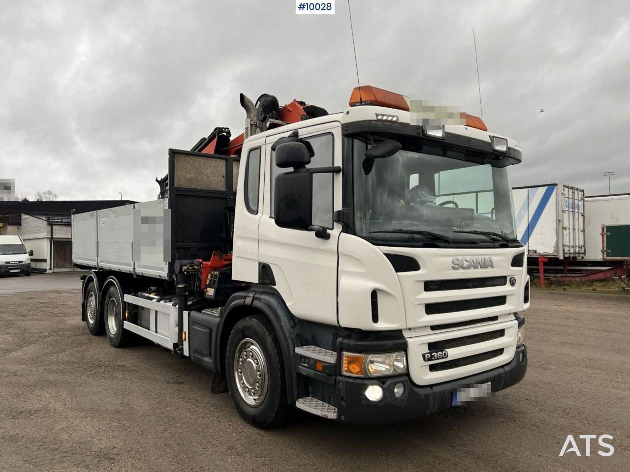 Scania P360 Crane truck/Dump truck - Palfinger 18002 - Camión volquete, Camión grúa: foto 5 Scania P360 Crane truck/Dump truck - Palfinger 18002 - Camión volquete, Camión grúa: foto 5