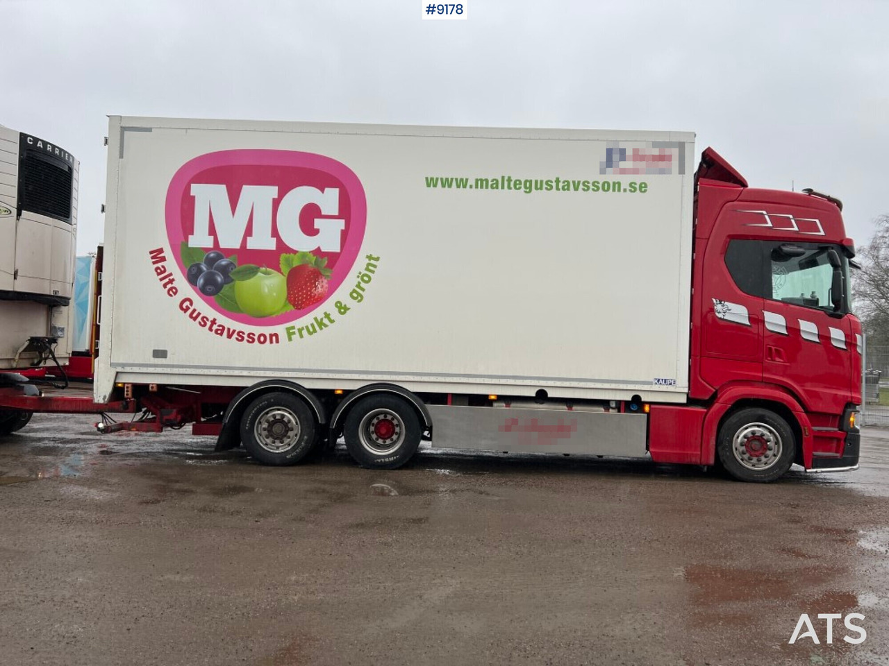 Camión frigorífico Scania refrigerated truck with trailer double units and dolly: foto 10