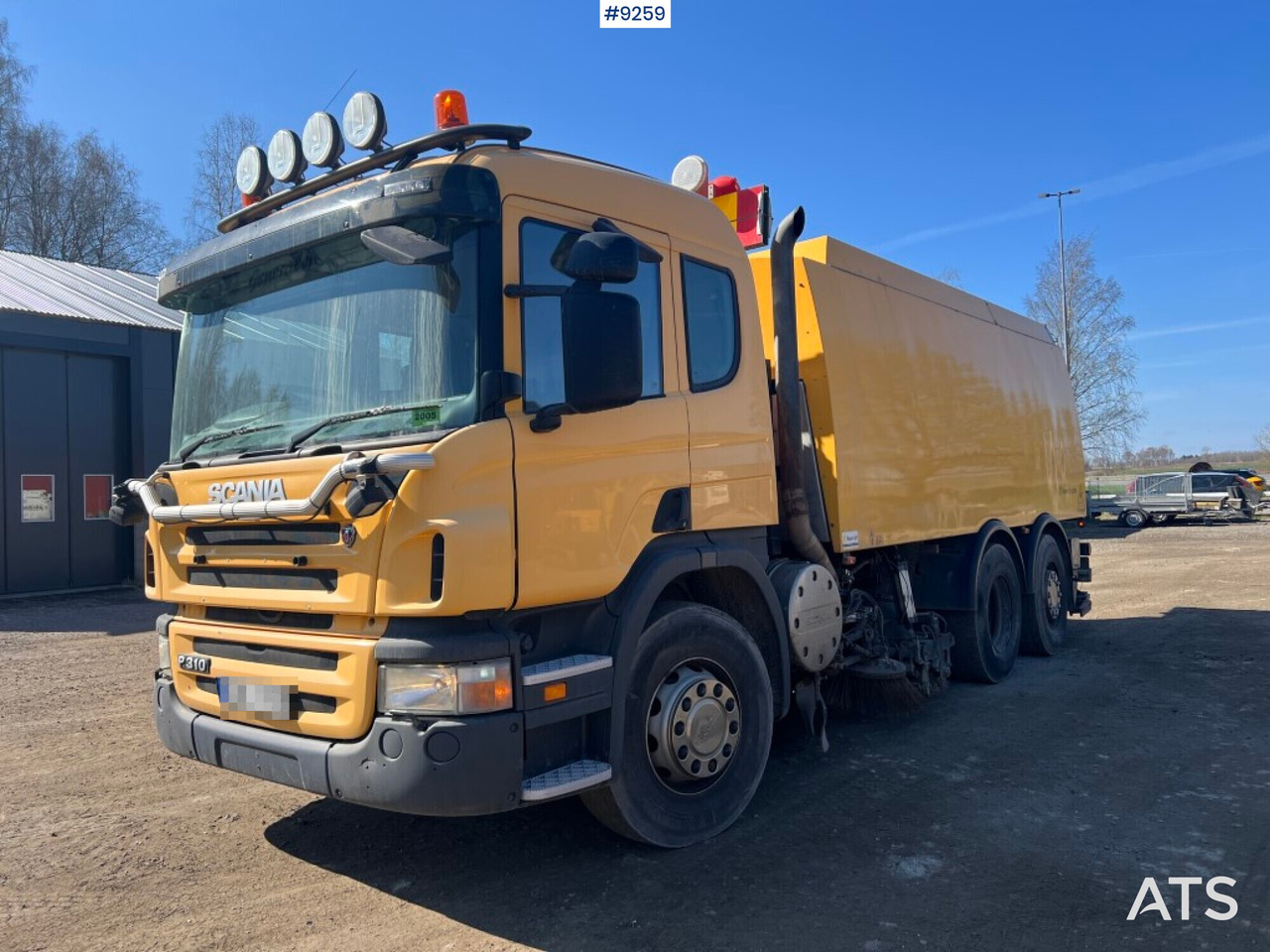 Scania sweeper truck with Johnston Beam sweeper (VIDEO) - Barredora vial: foto 1 Scania sweeper truck with Johnston Beam sweeper (VIDEO) - Barredora vial: foto 1