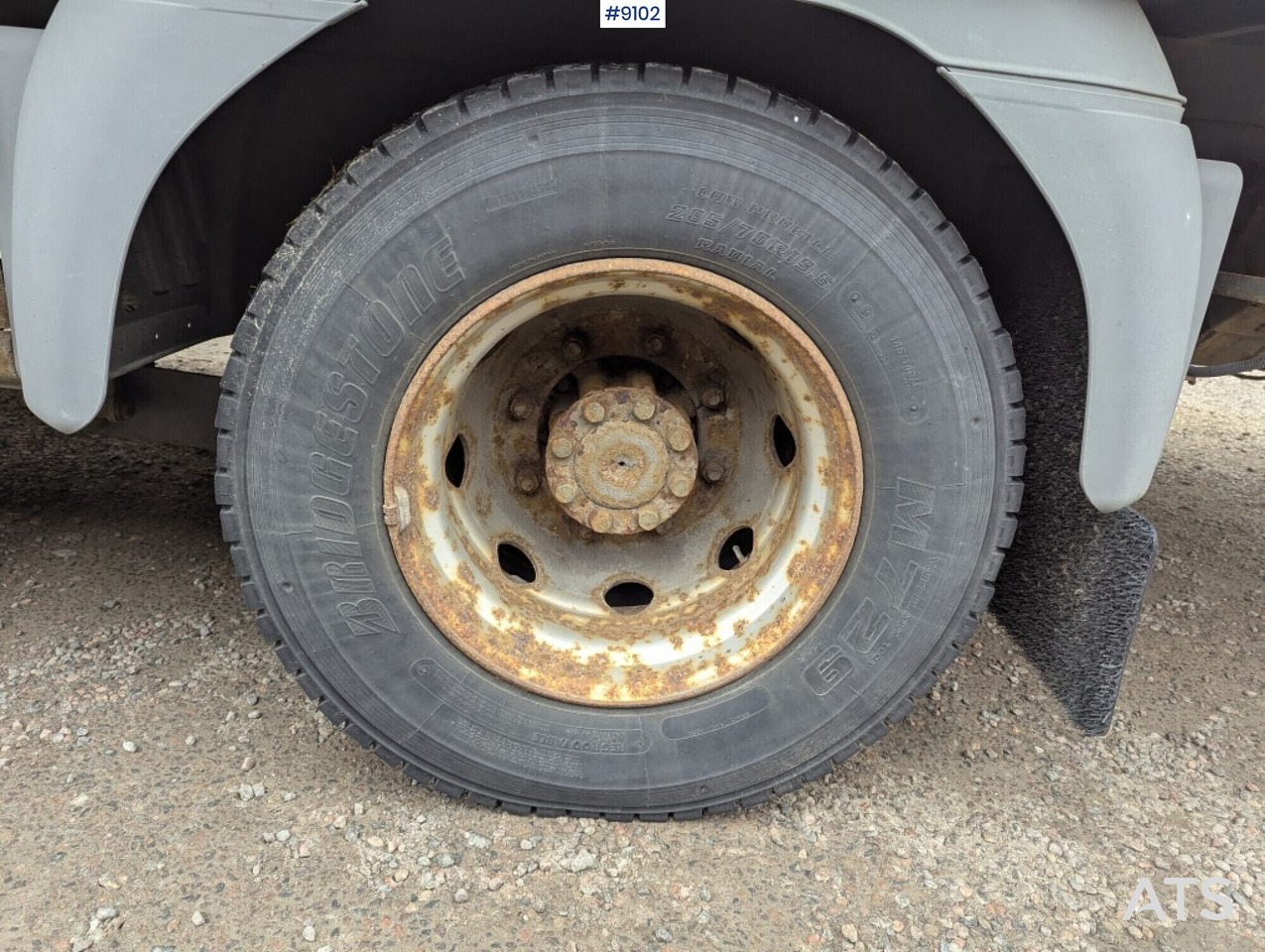 Camión caja cerrada Skåpbil distribution Mercedes Benz 1224 L 4X2: foto 20