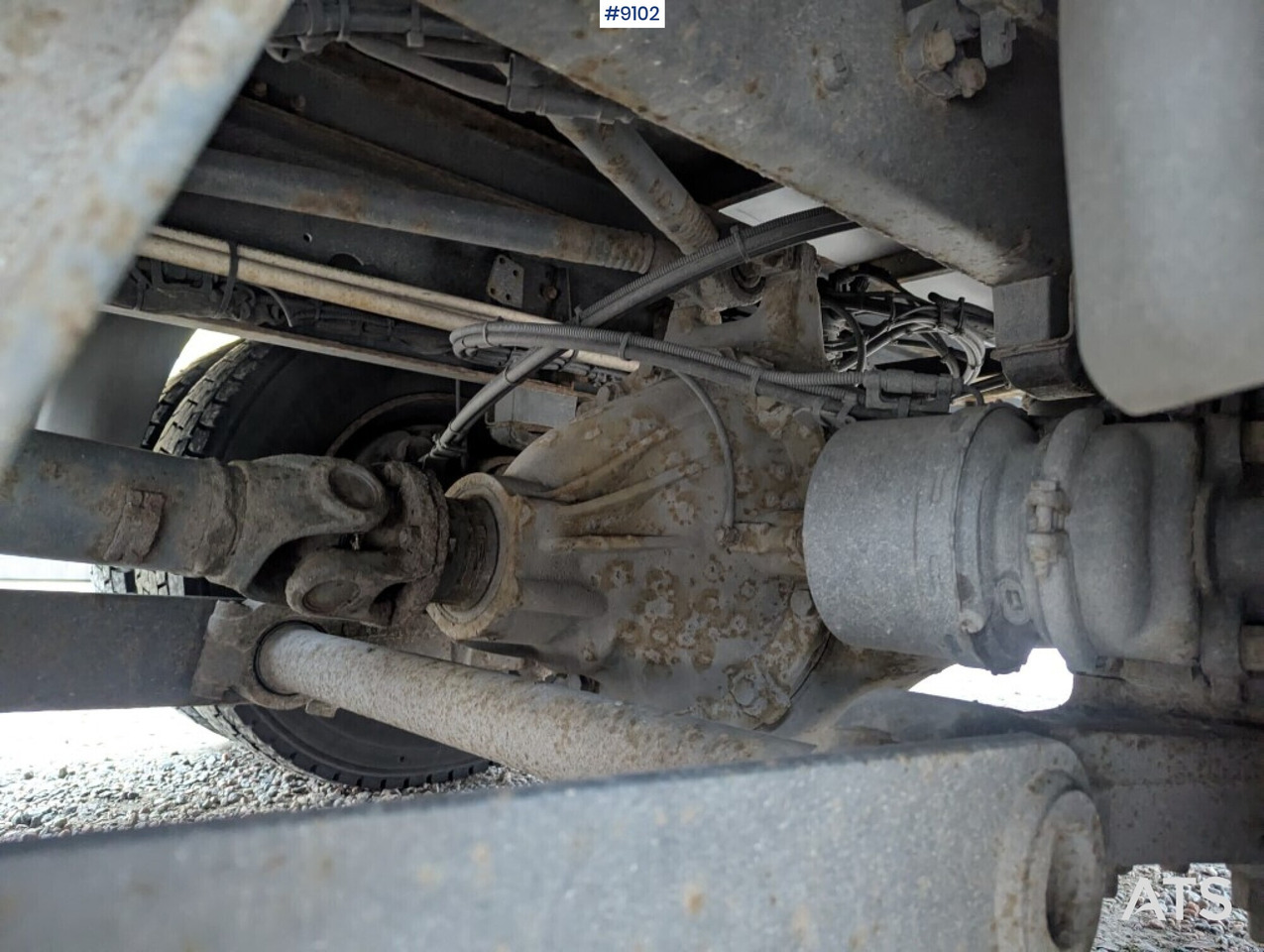 Camión caja cerrada Skåpbil distribution Mercedes Benz 1224 L 4X2: foto 13