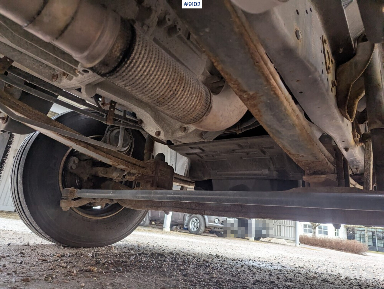 Camión caja cerrada Skåpbil distribution Mercedes Benz 1224 L 4X2: foto 17