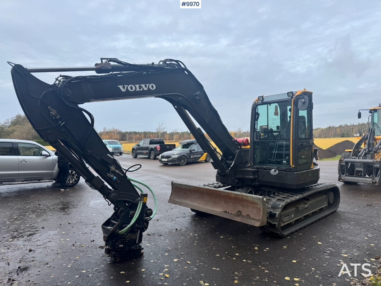 Volvo ECR88D crawler excavator with rotor tilt, 3 buckets, and ripper. 910 hours! - Excavadora de cadenas: foto 2 Volvo ECR88D crawler excavator with rotor tilt, 3 buckets, and ripper. 910 hours! - Excavadora de cadenas: foto 2