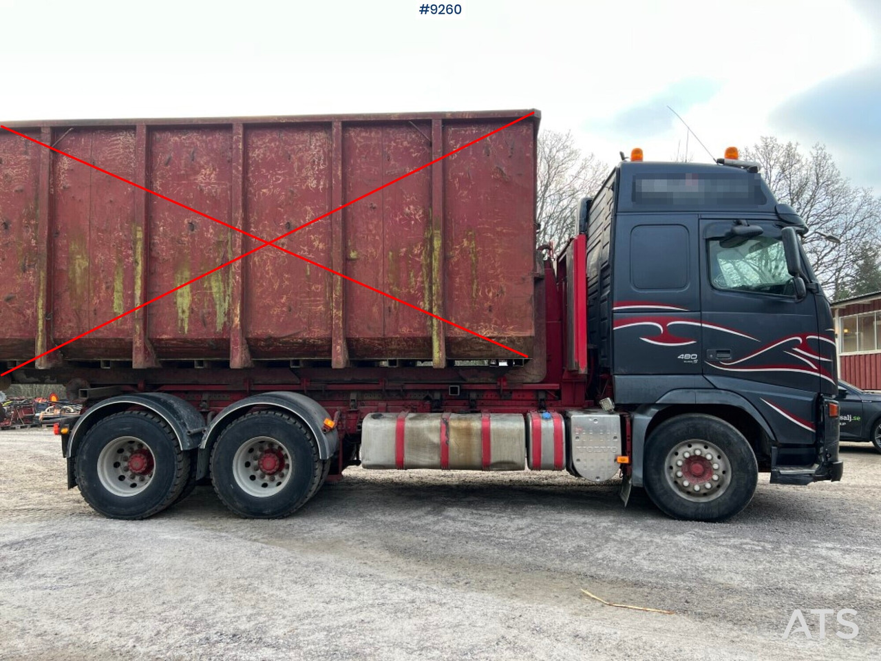 Volvo FH 480 Hooklift (SEE VIDEO) - Camión multibasculante: foto 4 Volvo FH 480 Hooklift (SEE VIDEO) - Camión multibasculante: foto 4