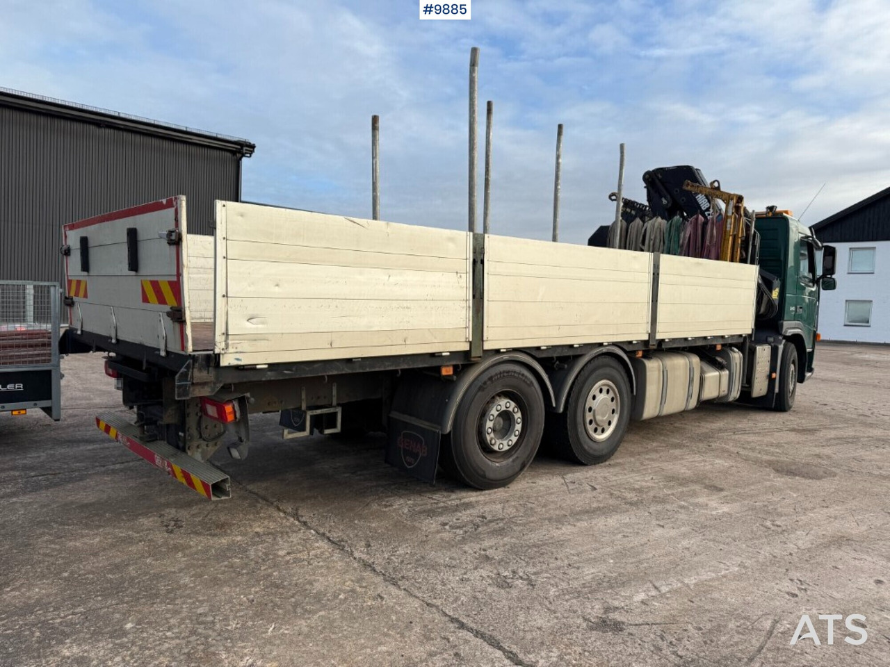 Volvo FM 340 6x2 crane truck with Hiab 220 (VIDEO) - Camión caja abierta, Camión grúa: foto 5 Volvo FM 340 6x2 crane truck with Hiab 220 (VIDEO) - Camión caja abierta, Camión grúa: foto 5