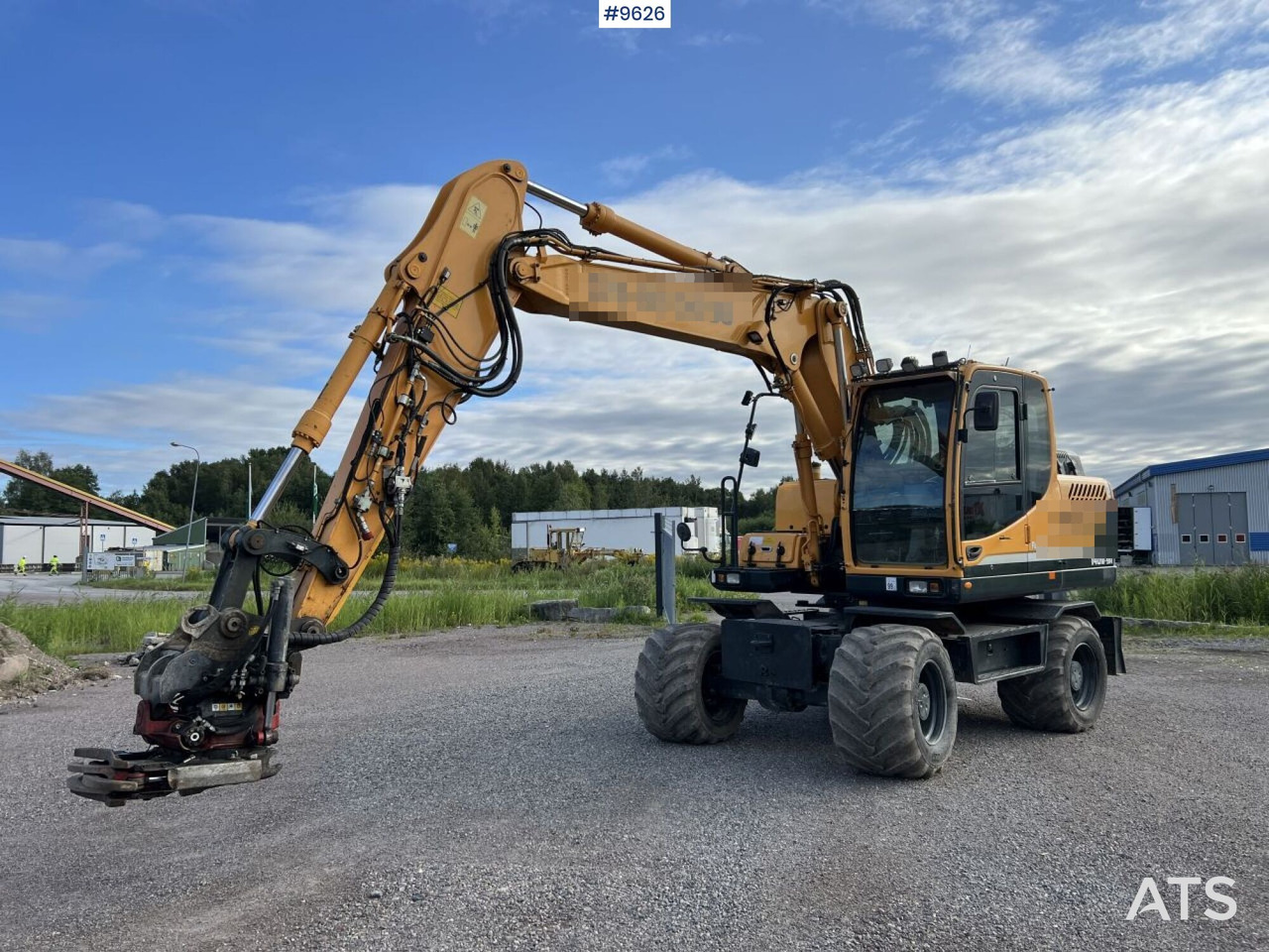 Wheeled excavator Hyundai 140W-9A (See Video) - Excavadora de ruedas: foto 3 Wheeled excavator Hyundai 140W-9A (See Video) - Excavadora de ruedas: foto 3