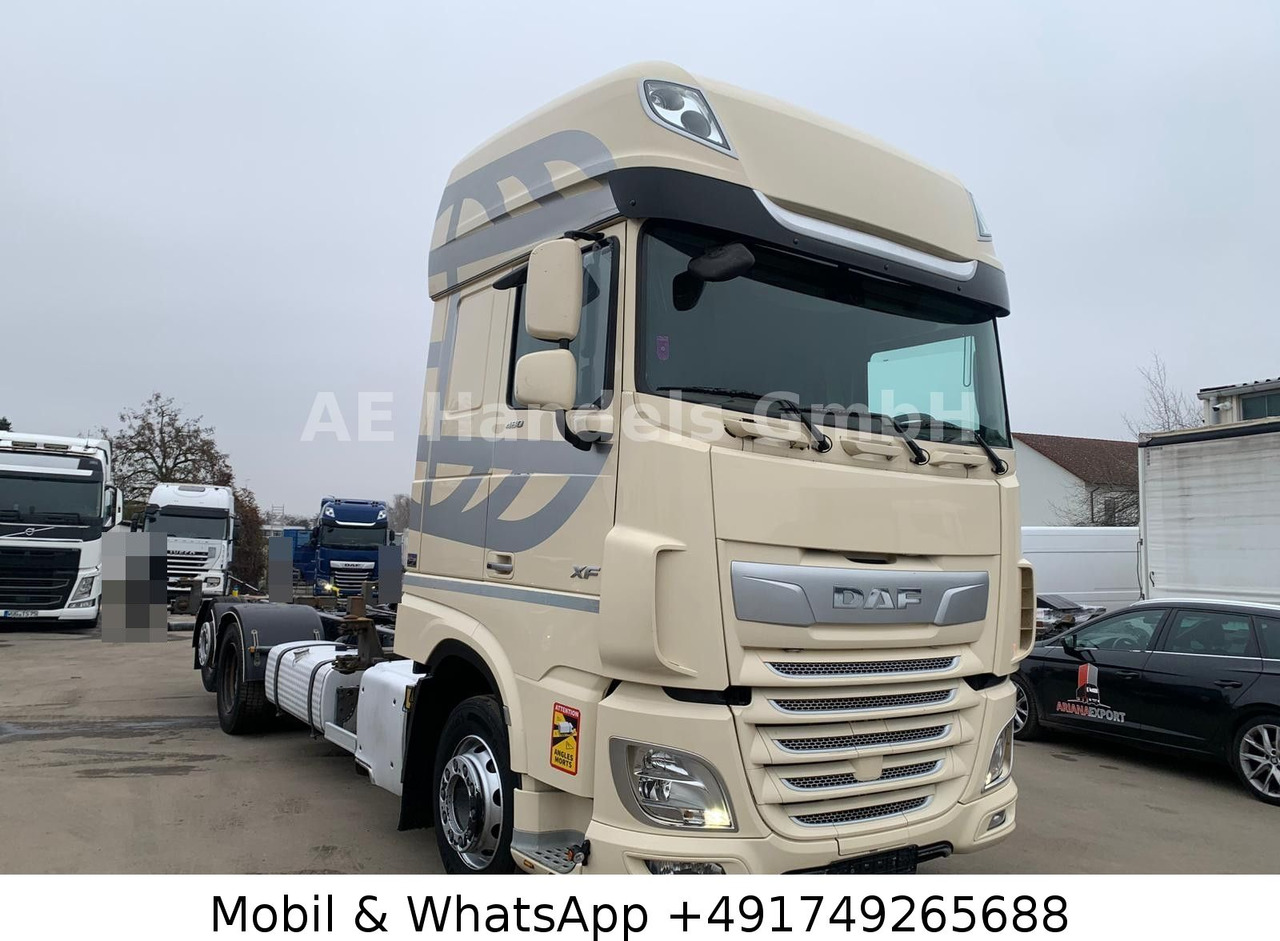 DAF XF 480 SSC LL BDF *Retader/2xTank/ACC/Lift/AHK - Camión portacontenedore/ Intercambiable: foto 1 DAF XF 480 SSC LL BDF *Retader/2xTank/ACC/Lift/AHK - Camión portacontenedore/ Intercambiable: foto 1