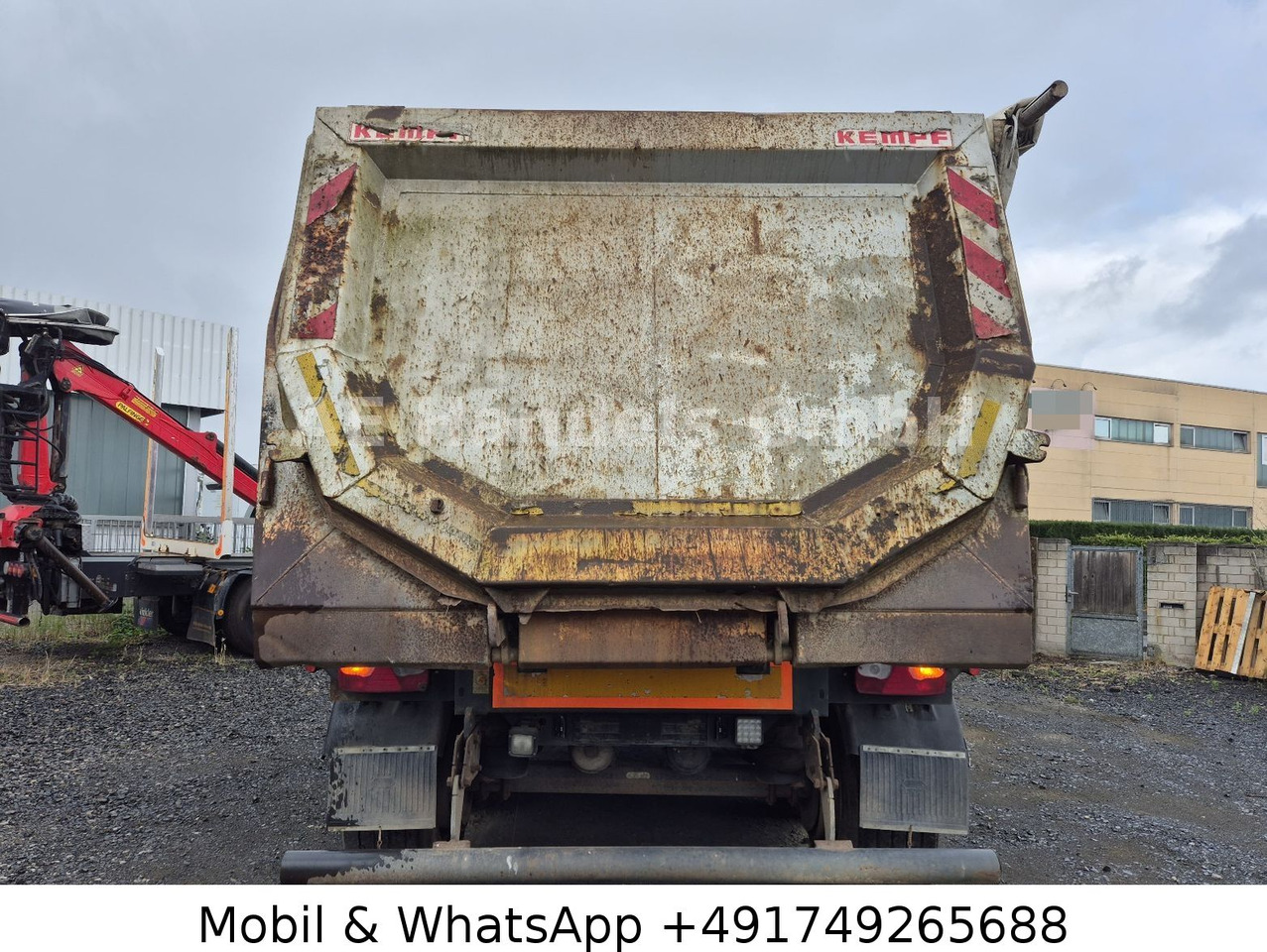 Kempf SKM 35 / 3 Stahl *24m³/1.Lift/Rollplane/Podest - Semirremolque volquete: foto 4 Kempf SKM 35 / 3 Stahl *24m³/1.Lift/Rollplane/Podest - Semirremolque volquete: foto 4