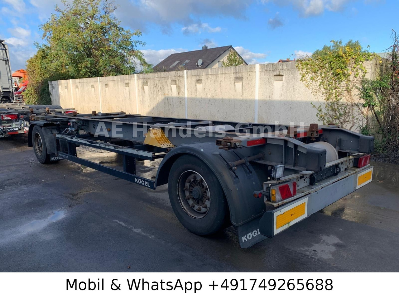 Kögel AW 18 BDF Drehschemel *Scheibenbremsen/Vollluft - Remolque portacontenedore/ Intercambiable: foto 4 Kögel AW 18 BDF Drehschemel *Scheibenbremsen/Vollluft - Remolque portacontenedore/ Intercambiable: foto 4
