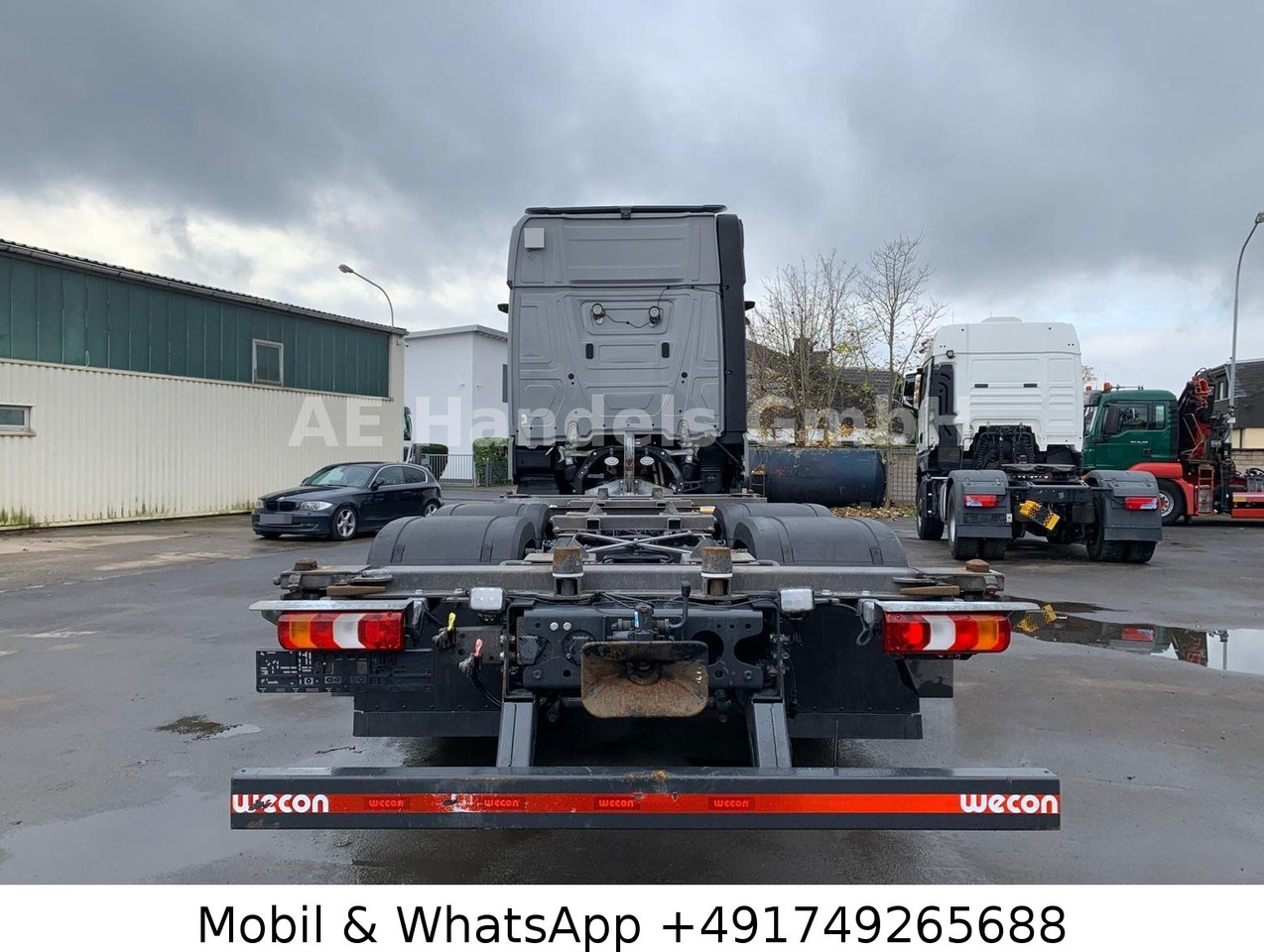 Mercedes-Benz Actros 5 2545 GigaSpace BDF *Retarder/Multi/AHK - Camión portacontenedore/ Intercambiable: foto 4 Mercedes-Benz Actros 5 2545 GigaSpace BDF *Retarder/Multi/AHK - Camión portacontenedore/ Intercambiable: foto 4