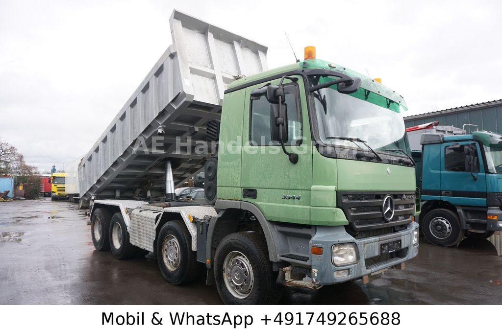 Mercedes-Benz Actros II 3244 8x4 BB Meiller *Bordmatik/3-Pedal - Camión volquete: foto 1 Mercedes-Benz Actros II 3244 8x4 BB Meiller *Bordmatik/3-Pedal - Camión volquete: foto 1