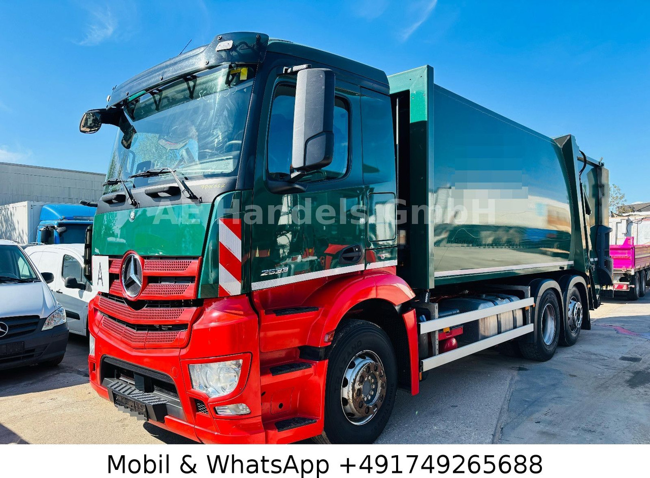 Mercedes-Benz Antos III 2533 M BL 6x2 *Faun-24m³/Lenk+Lift/LDW - Camión de basura: foto 1 Mercedes-Benz Antos III 2533 M BL 6x2 *Faun-24m³/Lenk+Lift/LDW - Camión de basura: foto 1