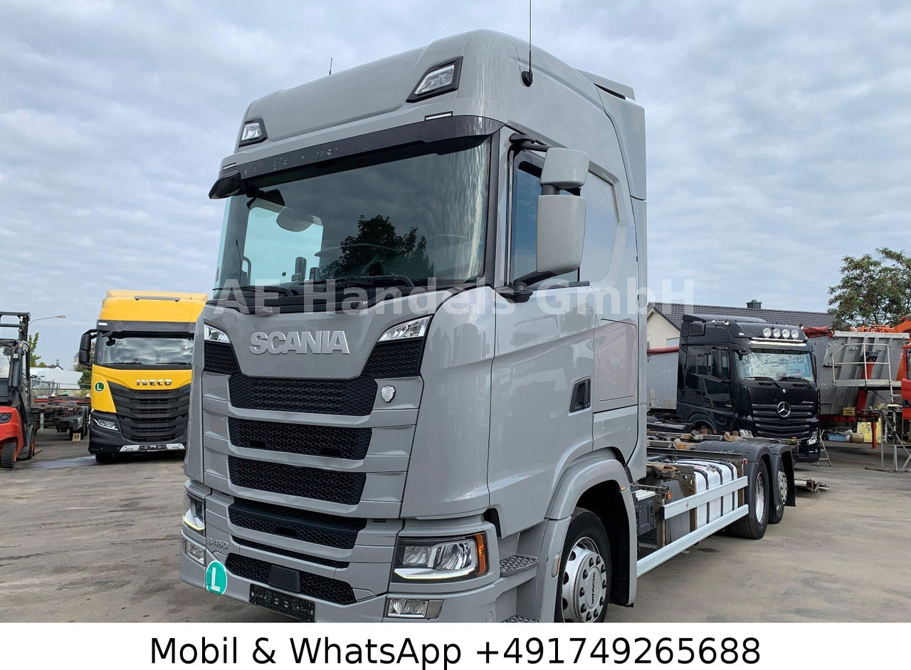 Scania S450 HighLine BDF *Retarder/Lenk+Lift/Multi/LBW - Camión portacontenedore/ Intercambiable: foto 1 Scania S450 HighLine BDF *Retarder/Lenk+Lift/Multi/LBW - Camión portacontenedore/ Intercambiable: foto 1