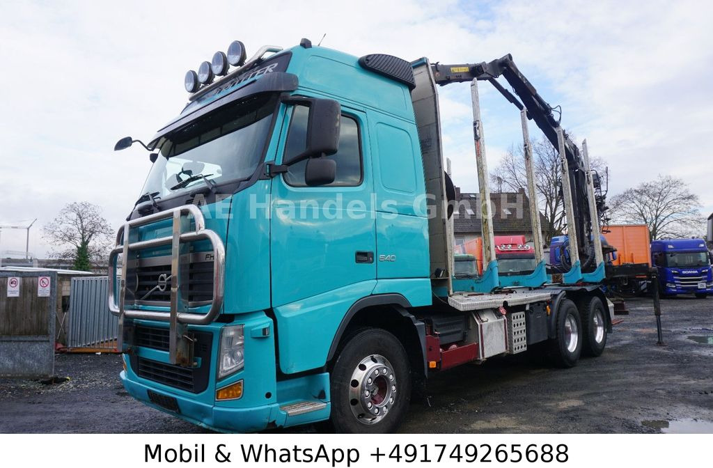 Volvo FH 540 Globe BL 6x4 Hiab 115z-80 *VEB+/AHK - Camión grúa: foto 1 Volvo FH 540 Globe BL 6x4 Hiab 115z-80 *VEB+/AHK - Camión grúa: foto 1