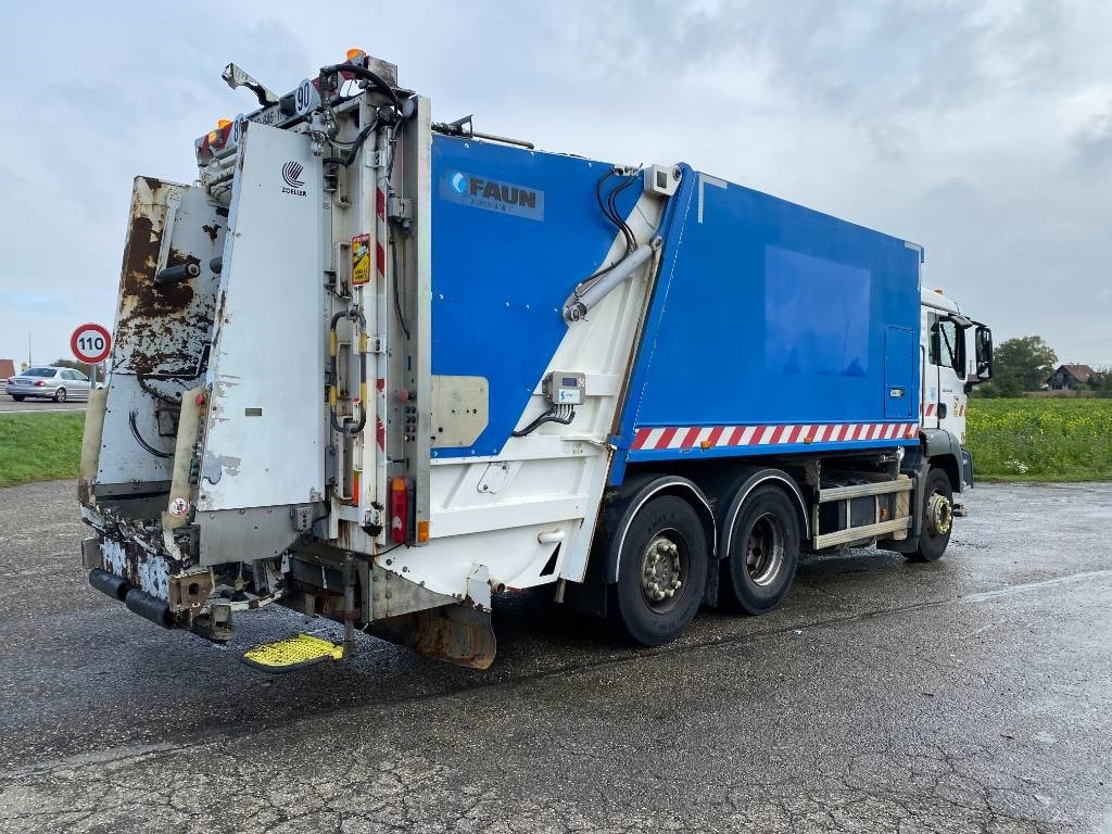 MAN TGS 26.360-6x2 FAUN VR5Z/ZÖLLER endommagé  - Camión de basura: foto 5 MAN TGS 26.360-6x2 FAUN VR5Z/ZÖLLER endommagé  - Camión de basura: foto 5