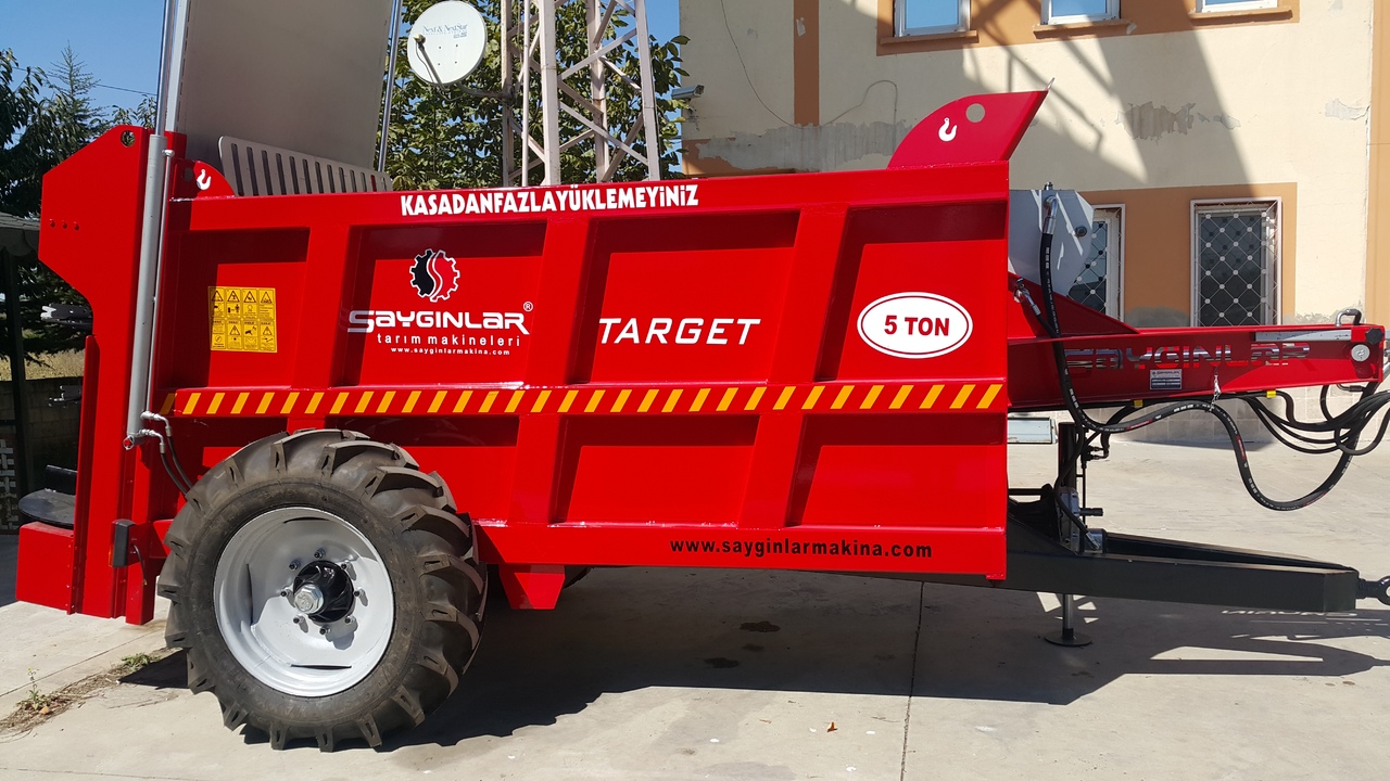TARGET 5 TON HYDRAULIC PUSH MANURE SPREADER - Esparcidor de estiércol: foto 4 TARGET 5 TON HYDRAULIC PUSH MANURE SPREADER - Esparcidor de estiércol: foto 4
