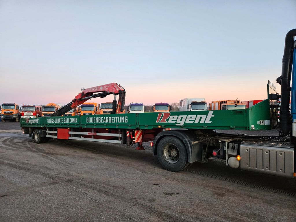 Hangler Kran Fassi F 240 Funk - Semirremolque plataforma/ Caja abierta: foto 5 Hangler Kran Fassi F 240 Funk - Semirremolque plataforma/ Caja abierta: foto 5