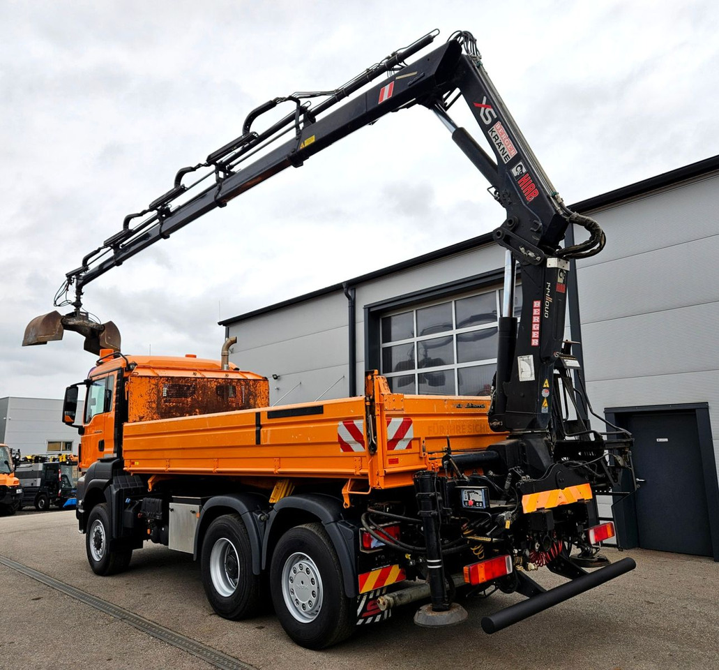 MAN TGS 28.360 6x4-4 HIAB 144E-4 Kran Euro5 - Camión volquete, Camión grúa: foto 3 MAN TGS 28.360 6x4-4 HIAB 144E-4 Kran Euro5 - Camión volquete, Camión grúa: foto 3