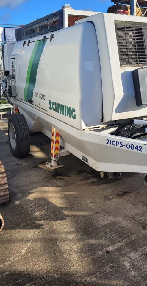 SCHWING STETTER 1800 - Bomba de hormigon estacionaria: foto 1 SCHWING STETTER 1800 - Bomba de hormigon estacionaria: foto 1