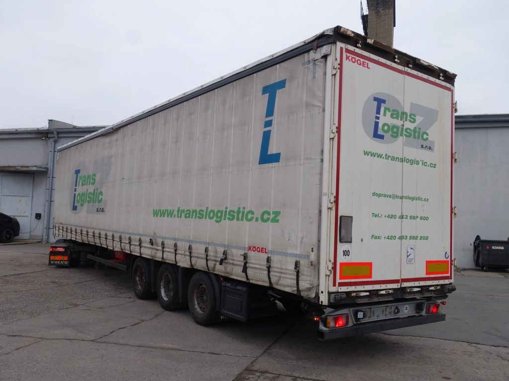 Kögel SN24 MEGA, Liftachse, SAF Achsen - Semirremolque lona: foto 5 Kögel SN24 MEGA, Liftachse, SAF Achsen - Semirremolque lona: foto 5
