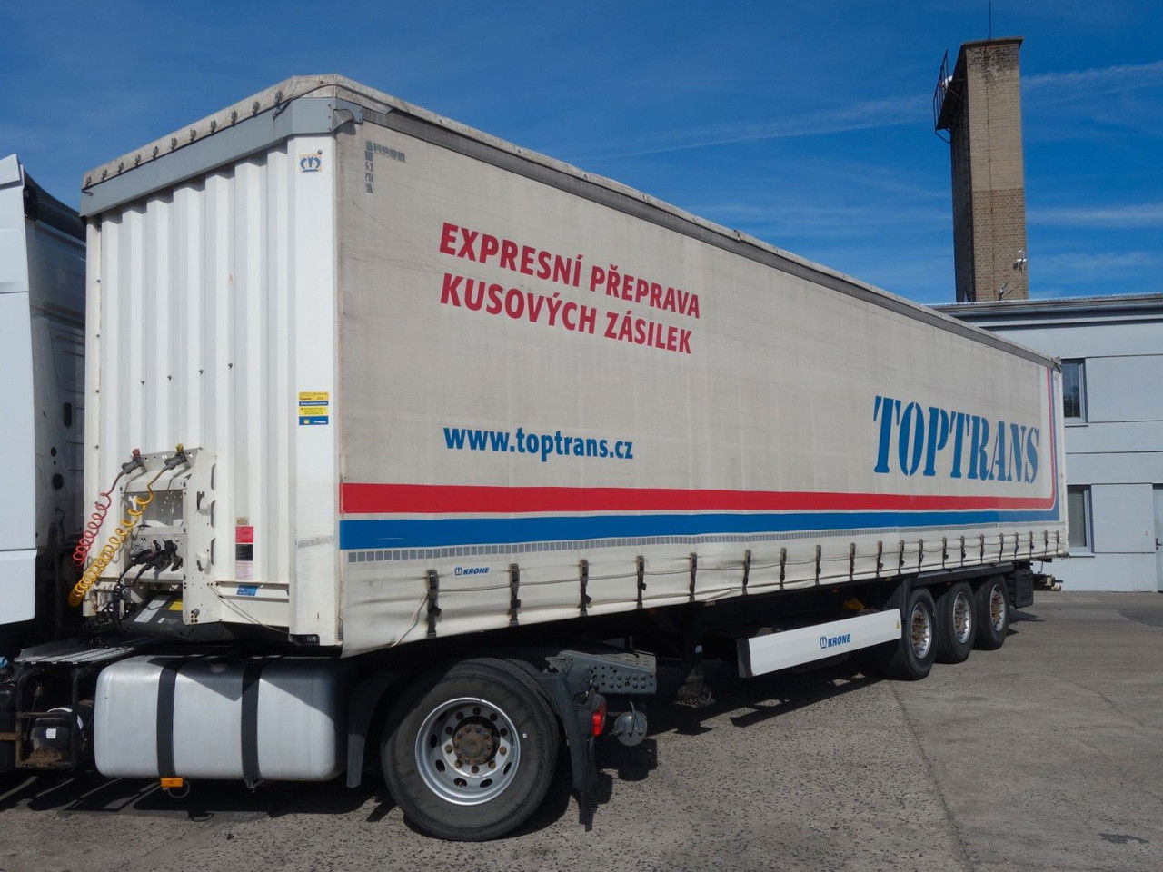Krone SD Standard, Liftachse - Semirremolque lona: foto 1 Krone SD Standard, Liftachse - Semirremolque lona: foto 1