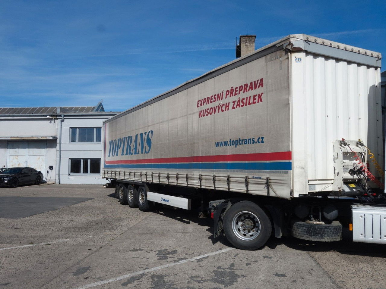 Krone SD Standard, Liftachse - Semirremolque lona: foto 4 Krone SD Standard, Liftachse - Semirremolque lona: foto 4