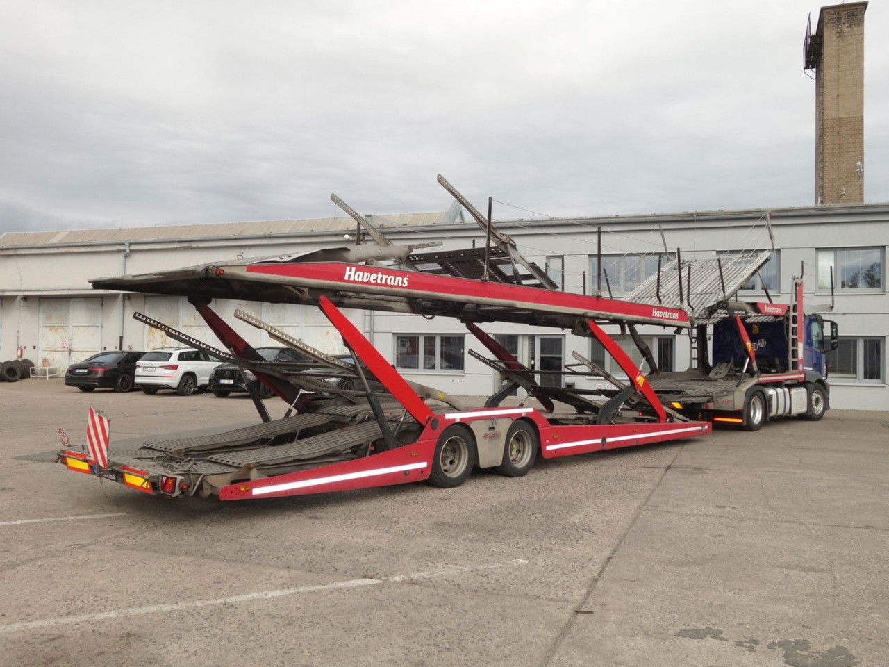 Mercedes-Benz Actros 1843 mit Euro Lohr, Retarder, VDI Certifi - Camión portavehículos: foto 5 Mercedes-Benz Actros 1843 mit Euro Lohr, Retarder, VDI Certifi - Camión portavehículos: foto 5