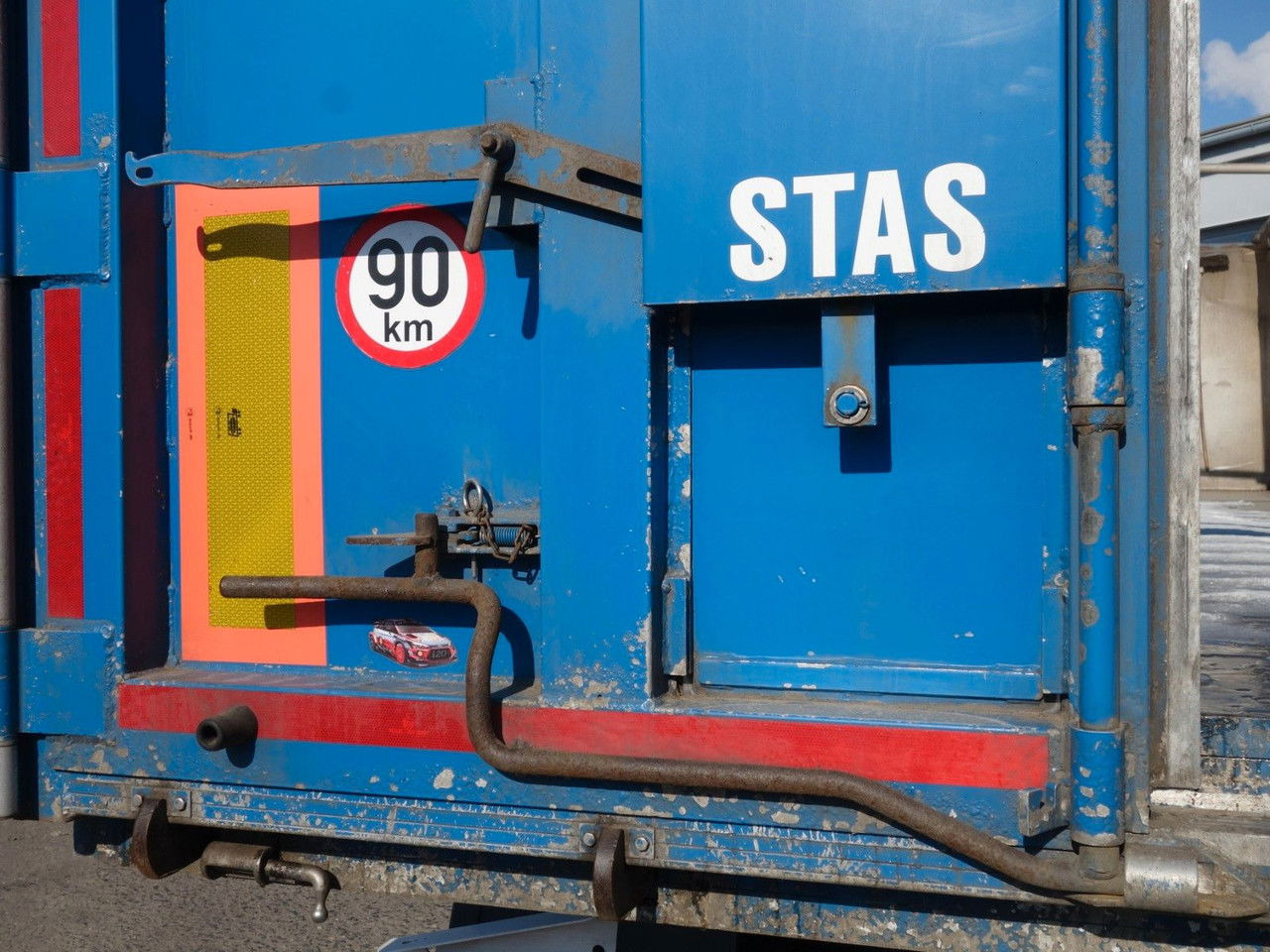 Semirremolque volquete Stas Alu kipper, 50 cm3, Liftachse, SAF, Rollplane: foto 10