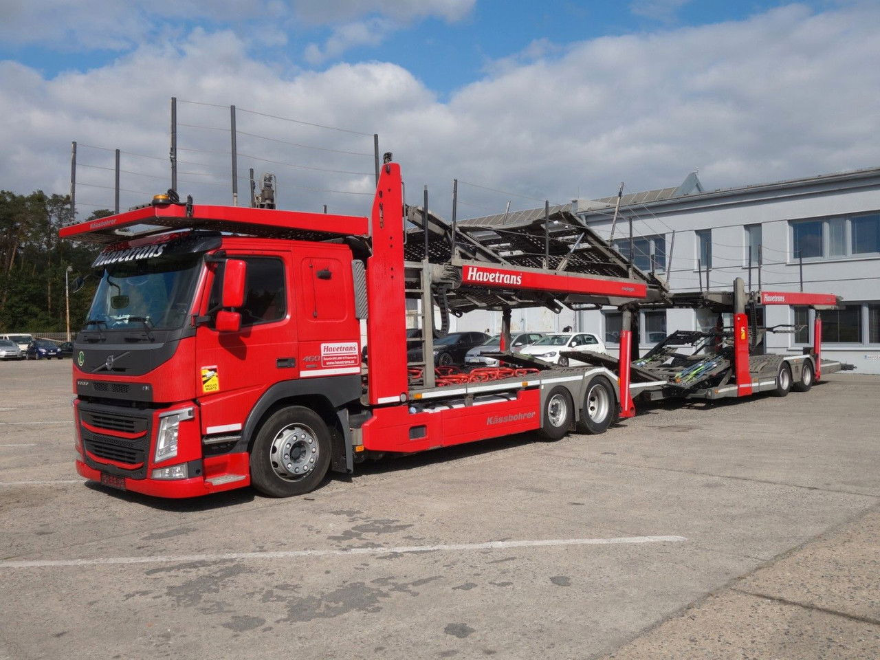 Volvo FM 460 6x2 Kassbohre Metago / Intago tt, VDI - Camión portavehículos: foto 2 Volvo FM 460 6x2 Kassbohre Metago / Intago tt, VDI - Camión portavehículos: foto 2