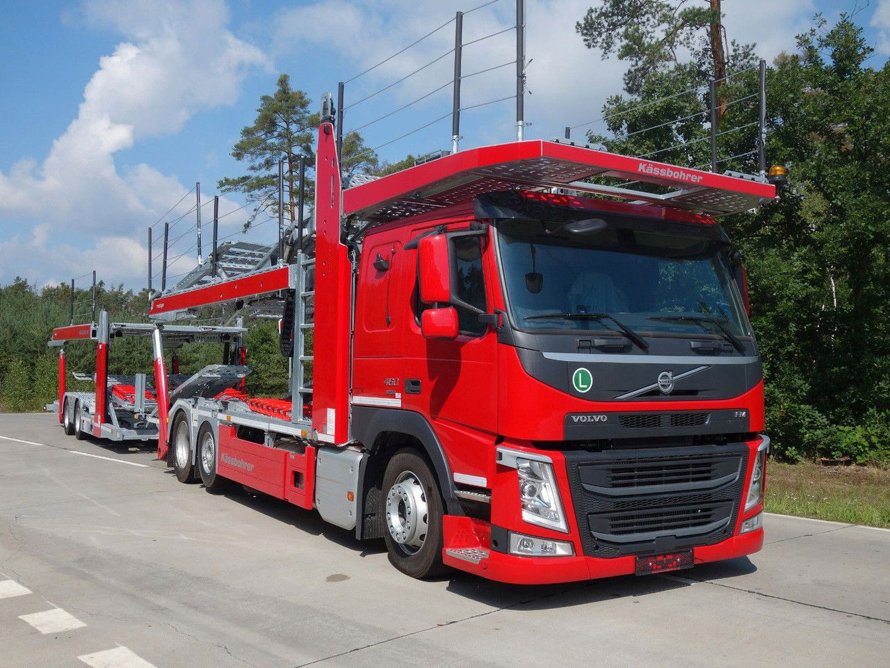 Volvo FM 460 6x2 Kassbohre Metago Pro / Intago tt, VDI - Camión portavehículos: foto 2 Volvo FM 460 6x2 Kassbohre Metago Pro / Intago tt, VDI - Camión portavehículos: foto 2