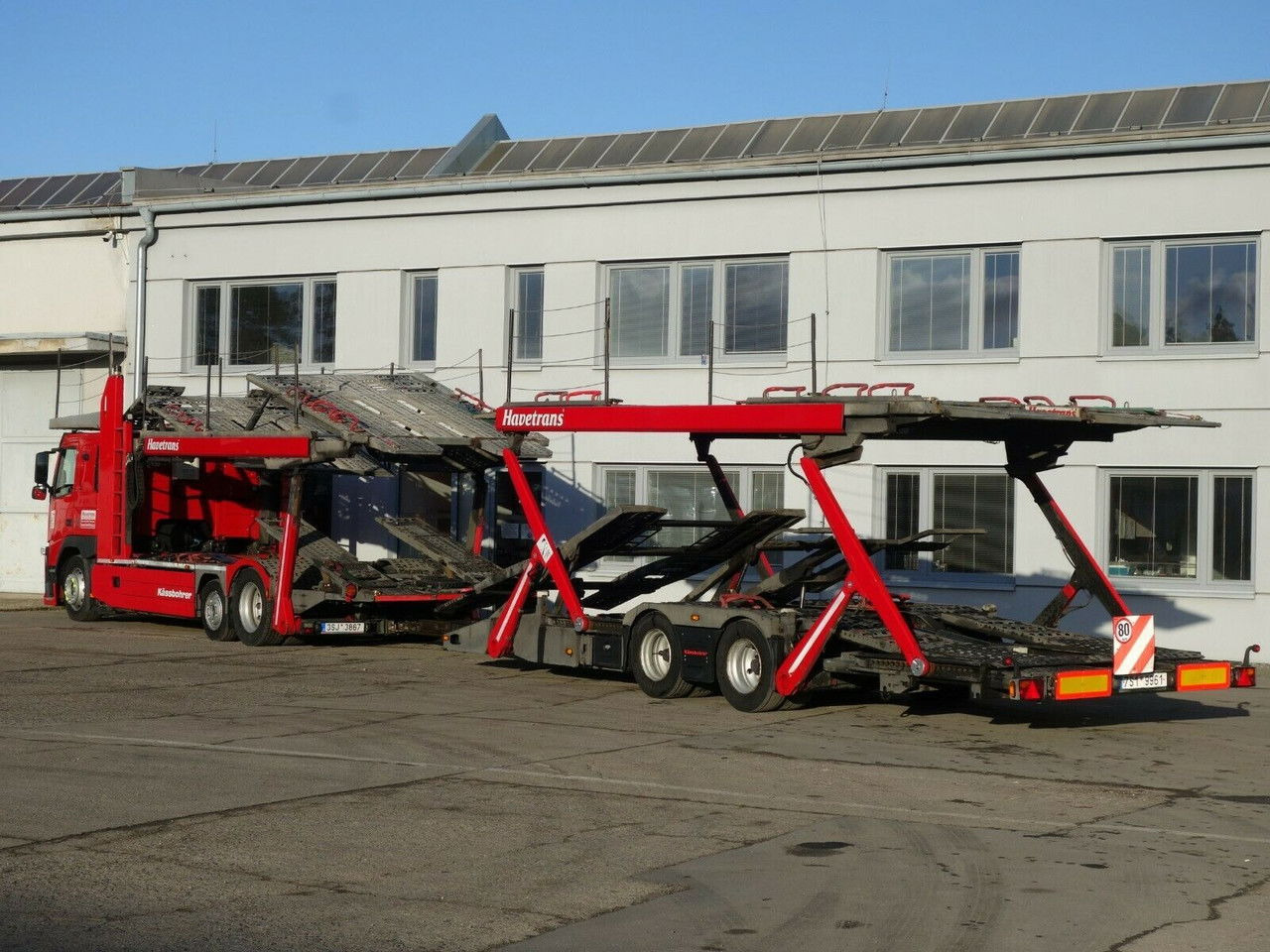 Volvo FM 460 FM13 6x2, Kässbohrer Metago/Supertrans - Camión portavehículos: foto 4 Volvo FM 460 FM13 6x2, Kässbohrer Metago/Supertrans - Camión portavehículos: foto 4