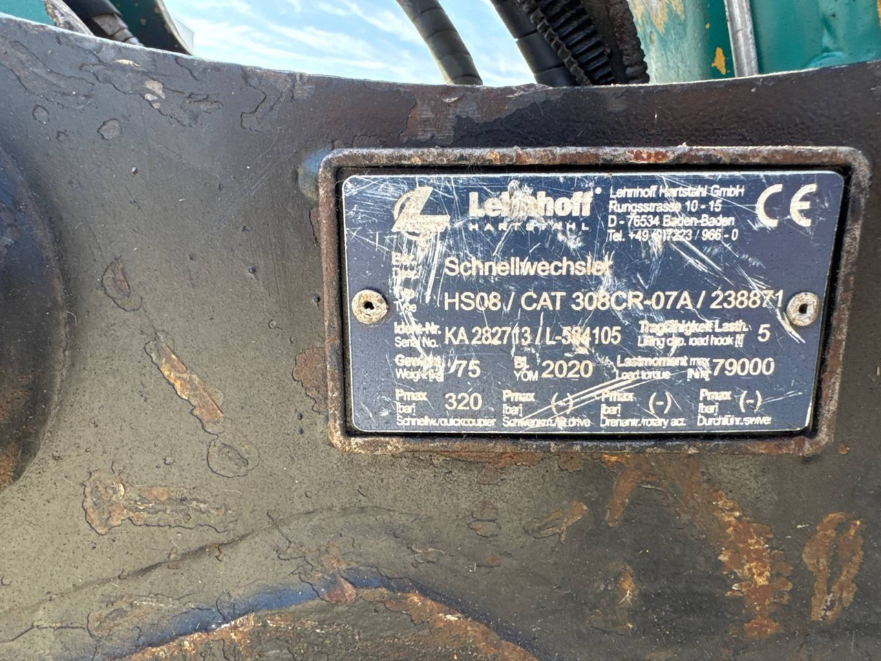 Excavadora de cadenas CAT 308CR: foto 14 Excavadora de cadenas CAT 308CR: foto 14