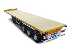 SERIN Flat-Bed Semitrailer - Semirremolque plataforma/ Caja abierta: foto 1 SERIN Flat-Bed Semitrailer - Semirremolque plataforma/ Caja abierta: foto 1