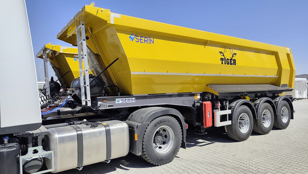 SERIN Tiger Hardox Tipper Semi Trailer 20 m³/24 m³ /28 m³ - Semirremolque volquete: foto 1 SERIN Tiger Hardox Tipper Semi Trailer 20 m³/24 m³ /28 m³ - Semirremolque volquete: foto 1