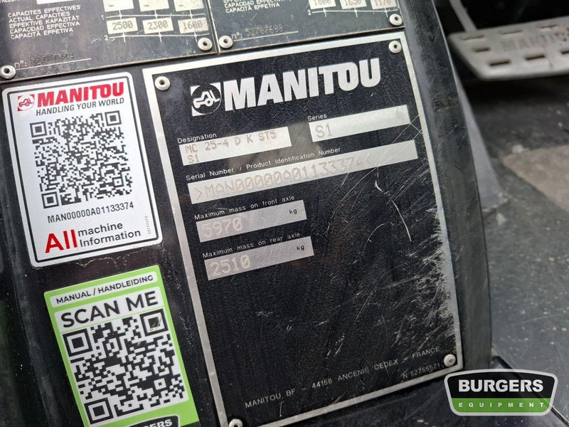 Manitou MC 25-4 D K ST5 S1 Buggy - Carretilla elevadora diésel: foto 5 Manitou MC 25-4 D K ST5 S1 Buggy - Carretilla elevadora diésel: foto 5