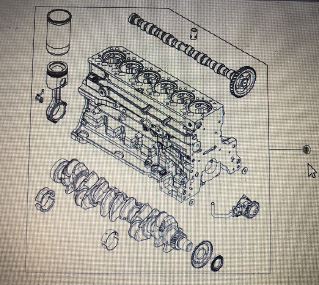 CLAAS 00 1147 777 0/Claas Arion 640 blok silnika/korbowody-CZĘŚCI - Motor y piezas para Maquinaria agrícola: foto 1 CLAAS 00 1147 777 0/Claas Arion 640 blok silnika/korbowody-CZĘŚCI - Motor y piezas para Maquinaria agrícola: foto 1
