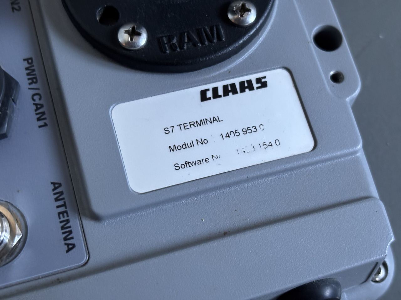 Claas Terminal S7 Omnistar 14059530 1405 953 0 - Sistema de navegación para Maquinaria agrícola: foto 5 Claas Terminal S7 Omnistar 14059530 1405 953 0 - Sistema de navegación para Maquinaria agrícola: foto 5