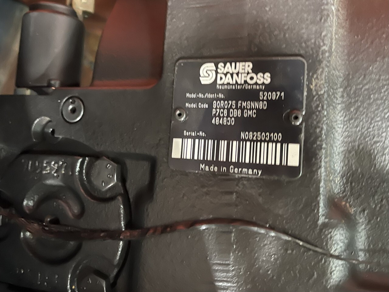 Danfos-pompa jazdy-hydrostat/pompa jazdy Merlo 40.7 - Bomba hidráulica para Manipulador telescópico: foto 2 Danfos-pompa jazdy-hydrostat/pompa jazdy Merlo 40.7 - Bomba hidráulica para Manipulador telescópico: foto 2